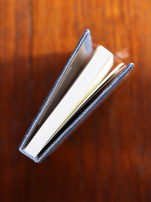 Blue Handcrafted Notebook with Leather Strap - Mitzie Mee Shop EU