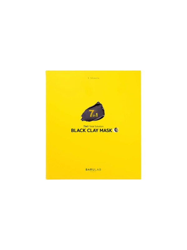 Barulab 7 in 1 Total Solution Black Clay Mask - Korean Skin Care - Mitzie Mee Shop EU