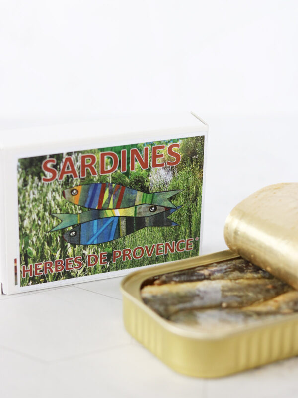 Sardinen in Olivenöl mit Herbes de Provence - Capitaine Nat' - Gourmet & Delikatessen - Mitzie Mee Shop