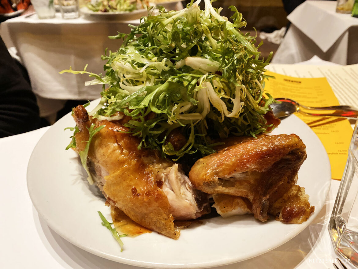 Zuni Café in San Francisco – Brathähnchen und Brotsalat