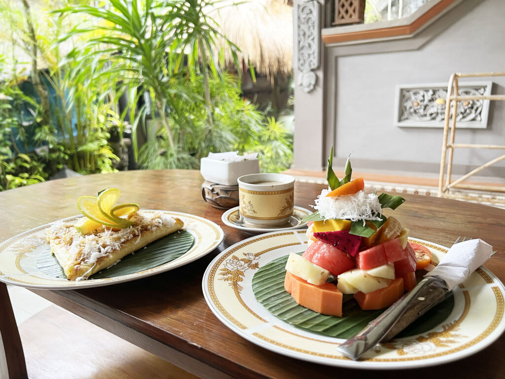 Ubud: Praety Homestay – Gemütliches Gästehaus mit leckerem Frühstück