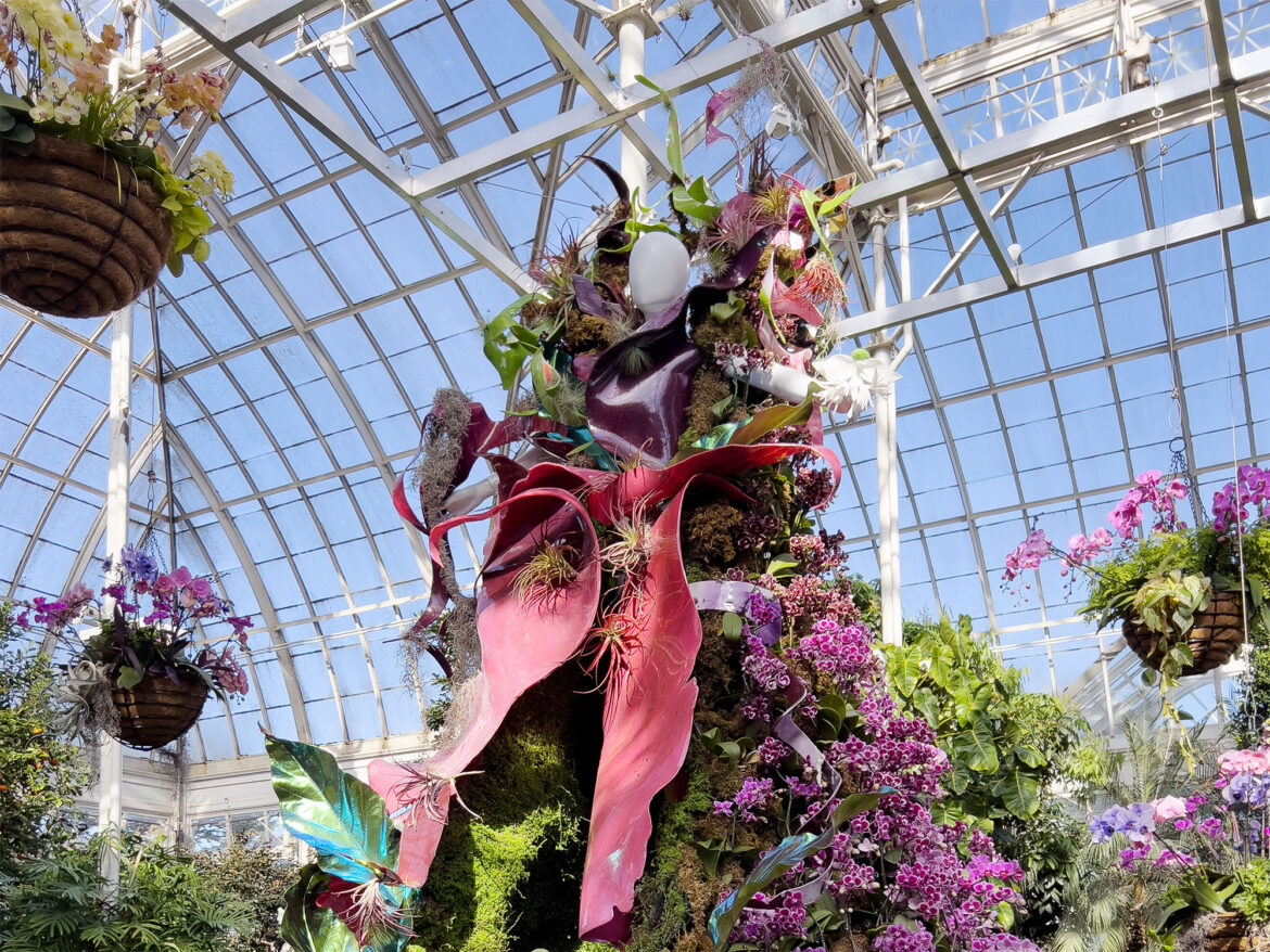 New York Botanical Garden: The Orchid Show – Florals in Fashion