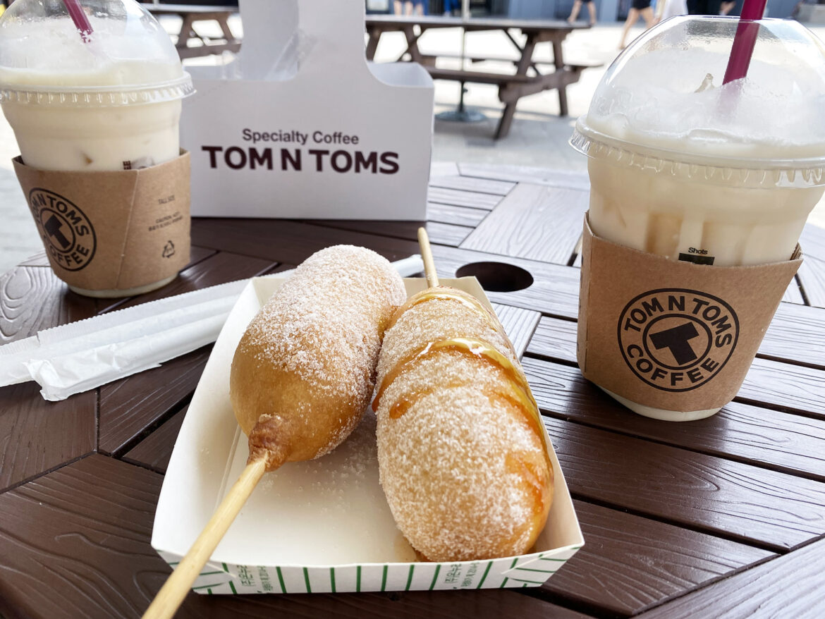 Südkorea: Koreanischer Hotdog mit Zucker