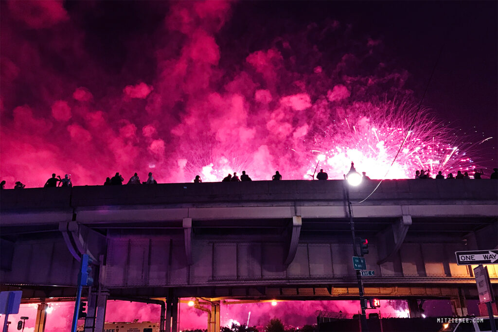 New York: 4. Juli und Feuerwerk