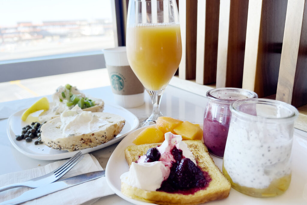 New York JFK: Frühstück im Delta Sky Club Terminal 4