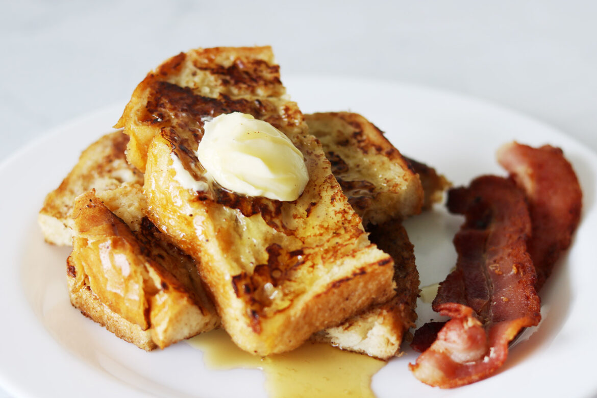 Rezept: French Toast mit Bacon