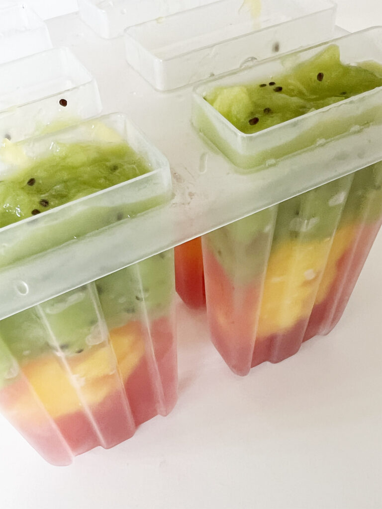 Rezept: Eis am Stiel mit frischem Obst