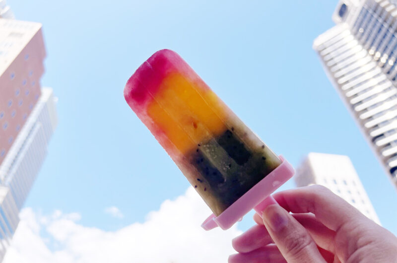 Recette : Glaces à l’eau aux fruits frais