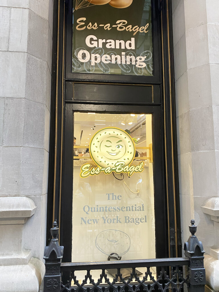 New York: Ess-a-Bagel – Die große Eröffnung des neuen Shops im FiDi