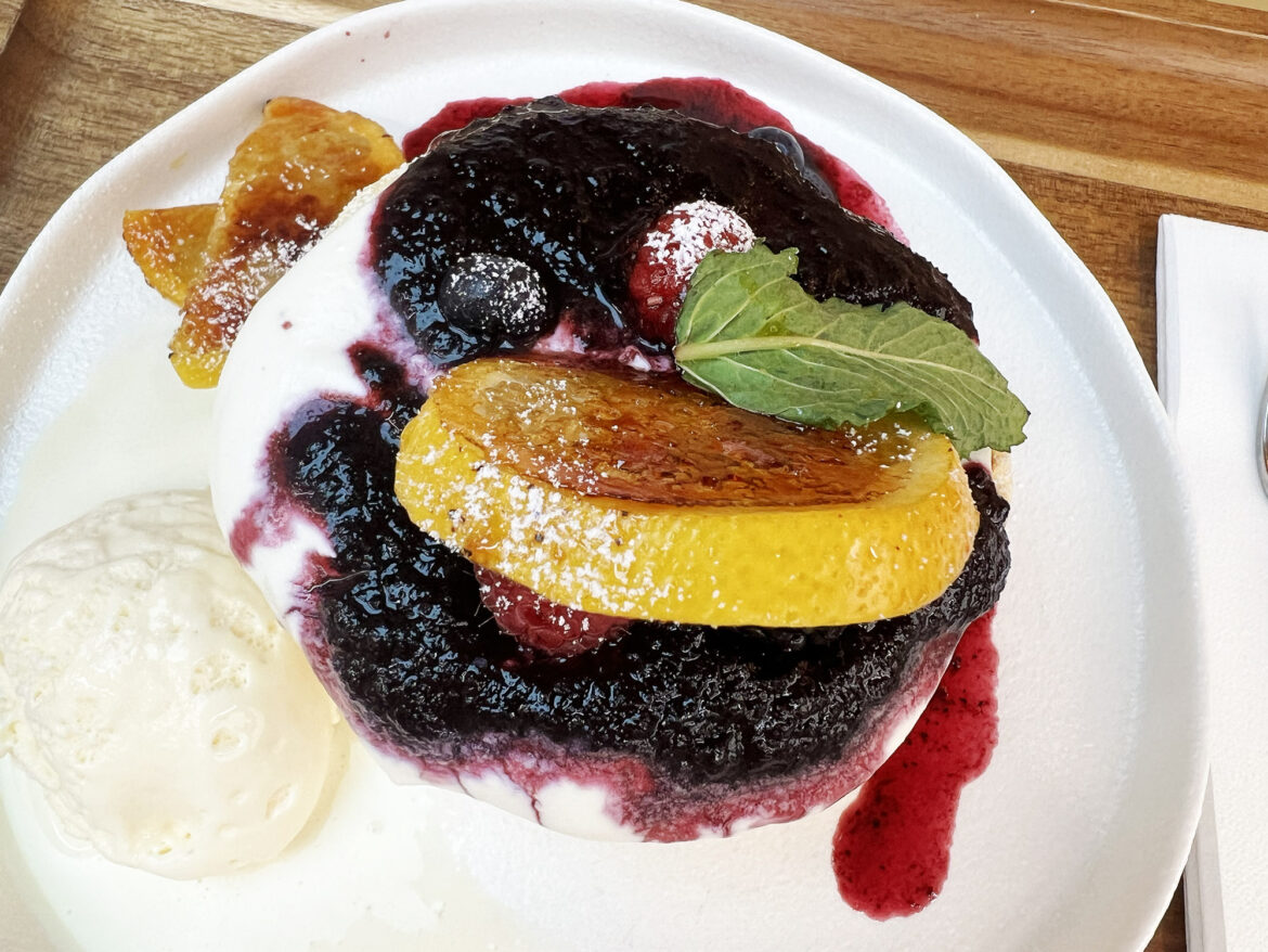 New York: Soufflé-Pfannkuchen bei Fluffy Fluffy