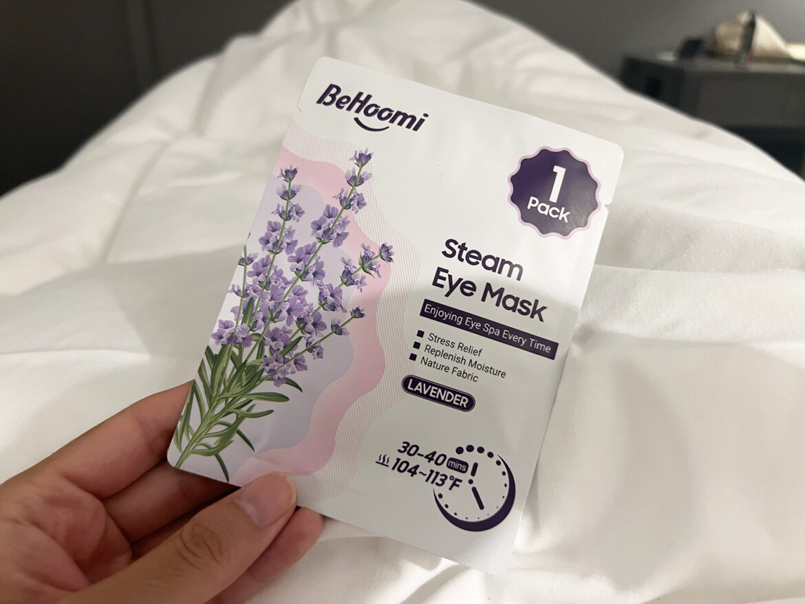 Review: BeHoomi Steam Eye Mask – Lavendel