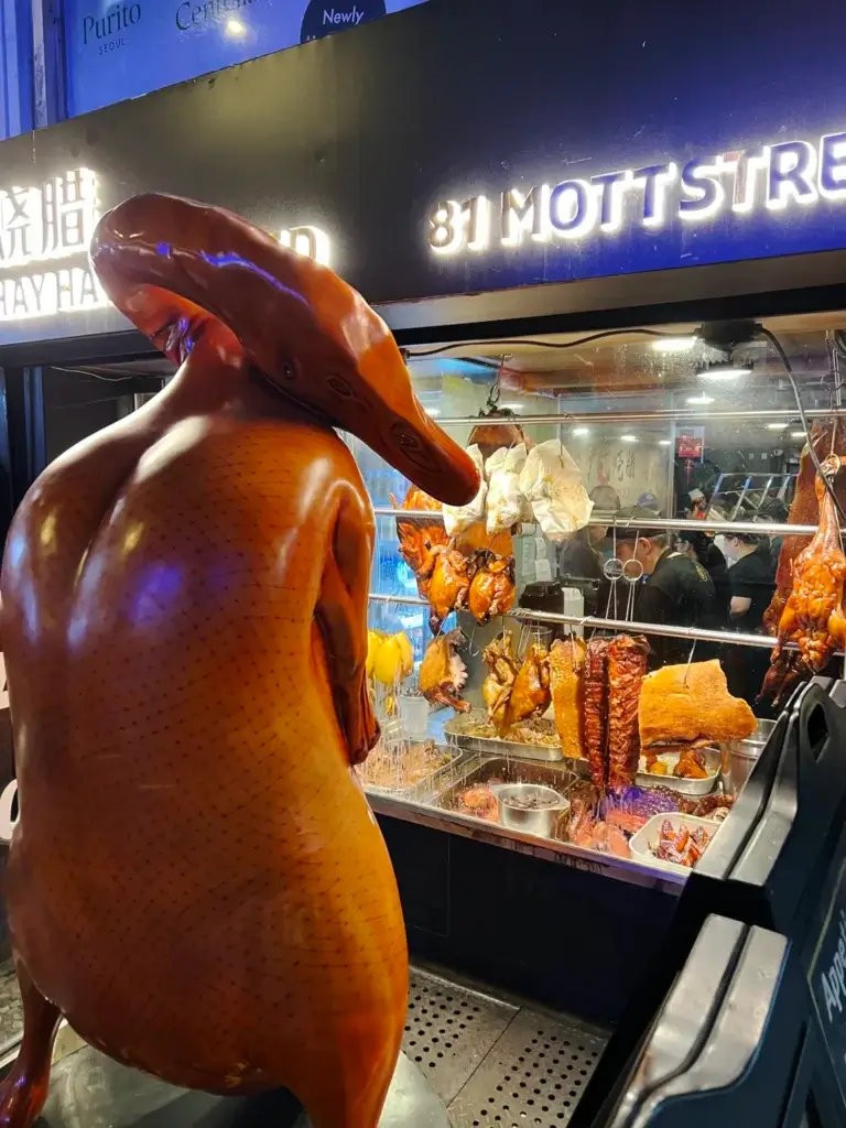 Hay Hay Roasted in Chinatown New York