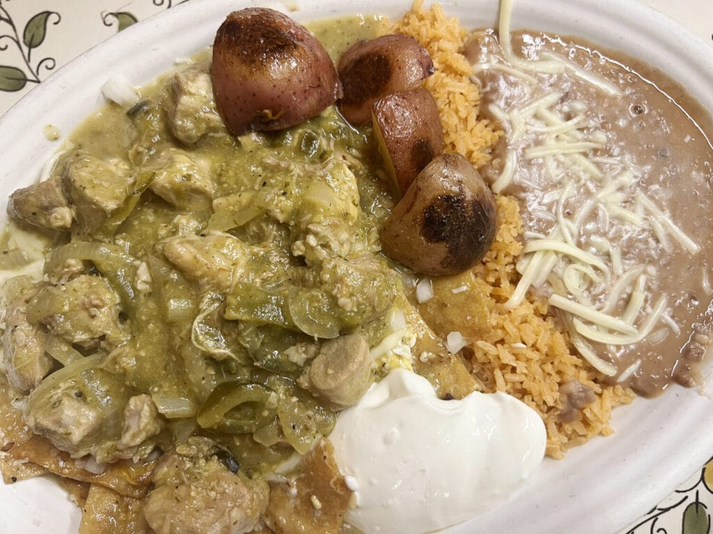 Frühstück bei Taqueria Bahia in San Rafael