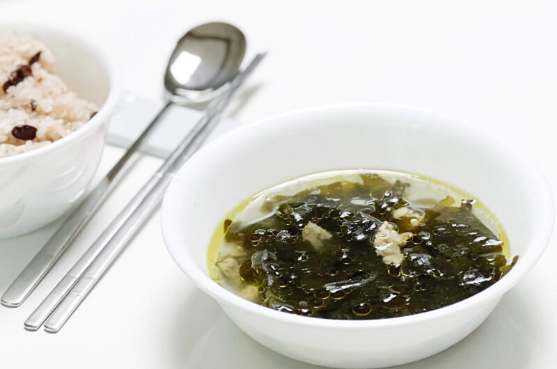 Rezept: Miyeok Guk – Koreanische Seetangsuppe (Geburtstagssuppe)